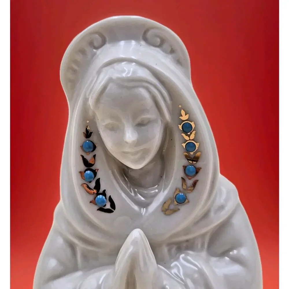 Lenox China Jewels Ivory Nativity Porcelain Joseph, Mary & Baby Jesus in Box